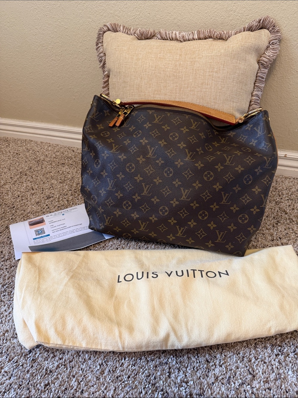 LOUIS VUITTON SULLY BAG, COA. Preloved. Excellent condition. Dust Bag included